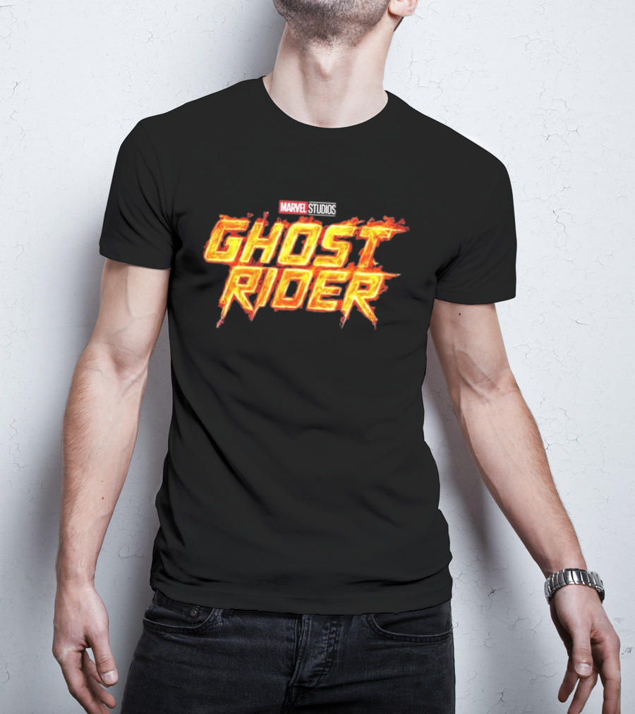 Marvel Studios Ghost Rider Flaming T-Shirt