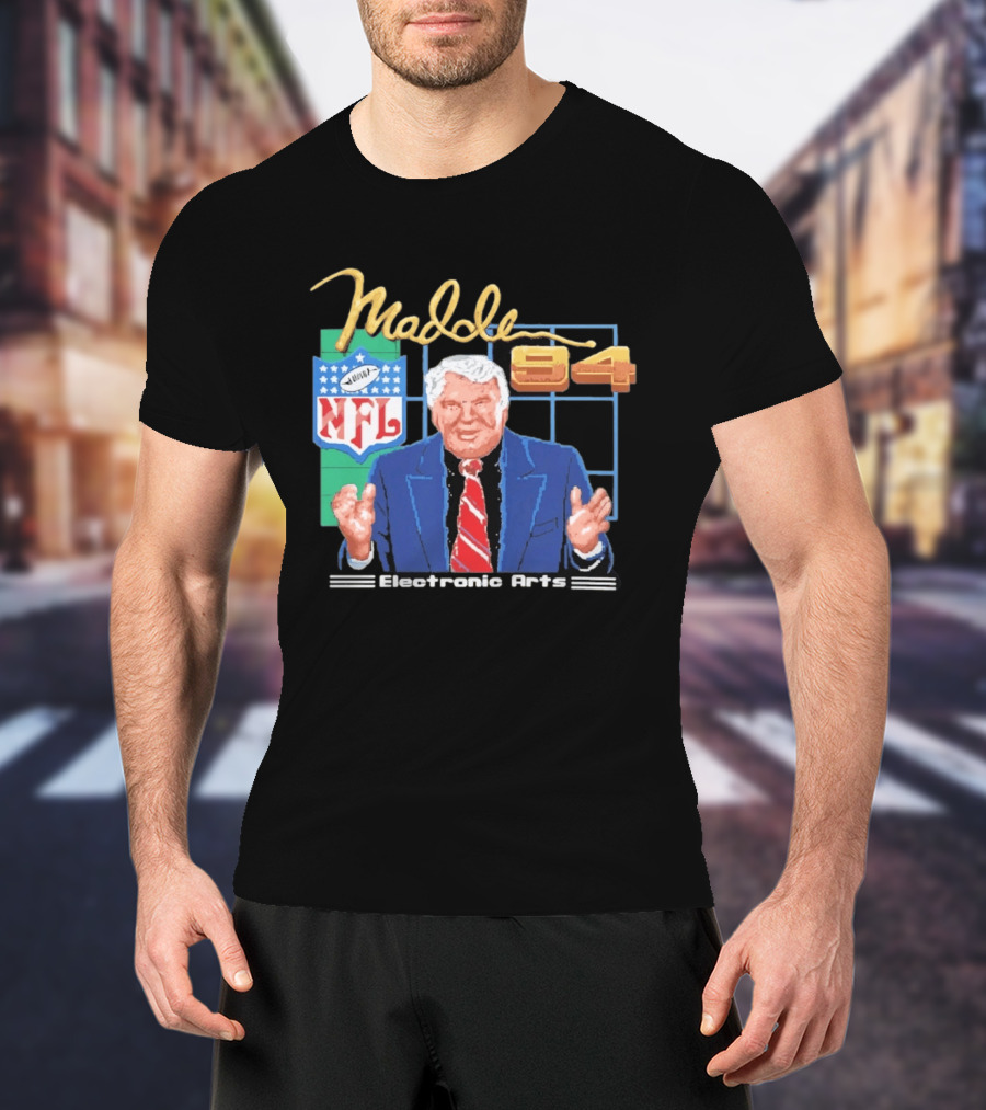 NFL Madden 94 Electronic Arts Vintage Gaming T-Shirt