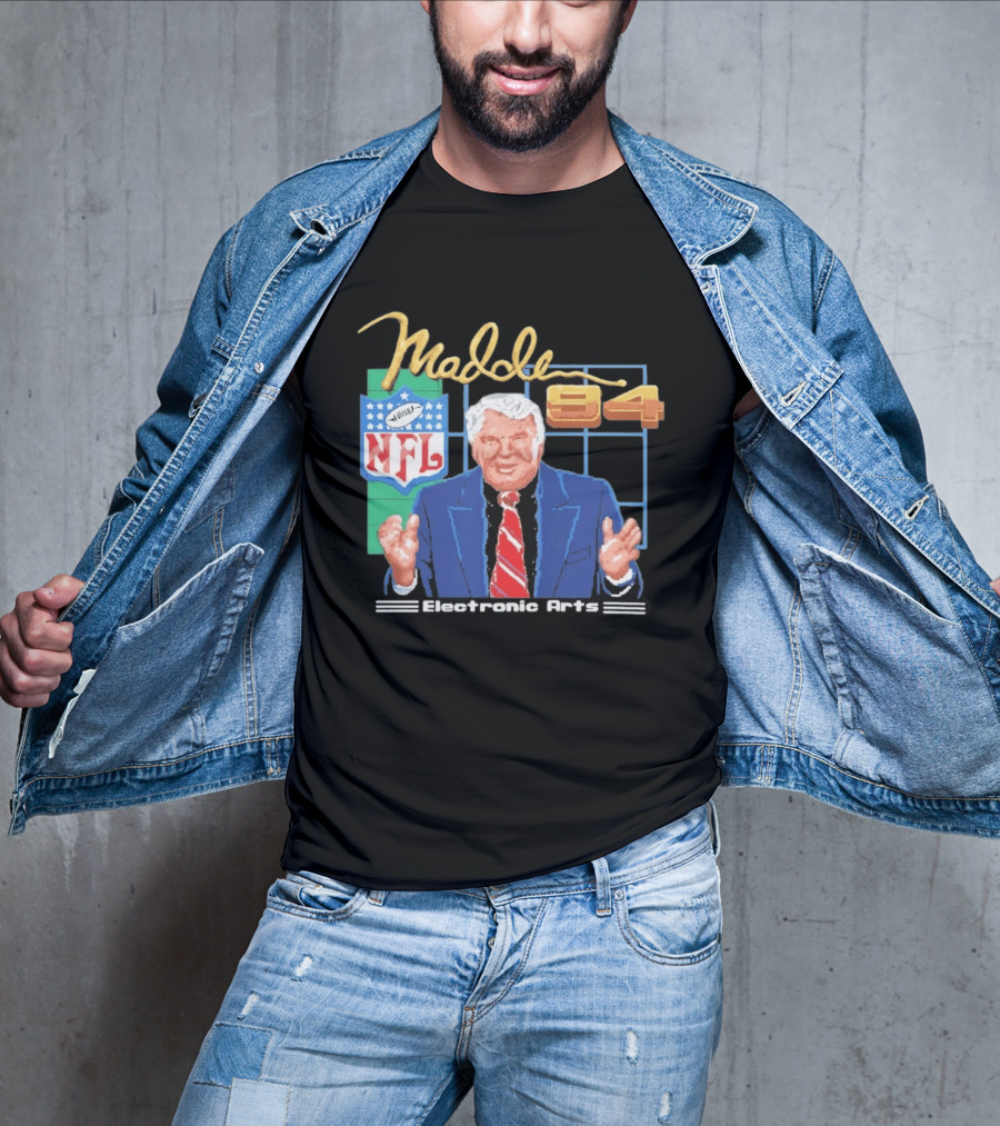 NFL Madden 94 Electronic Arts Vintage Gaming T-Shirt