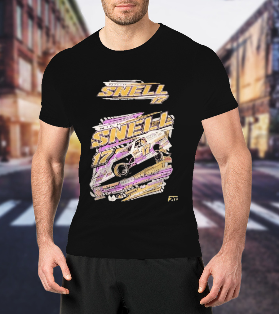 Nick Snell 17 Jamestown Ohio Racing 2024 T-Shirt