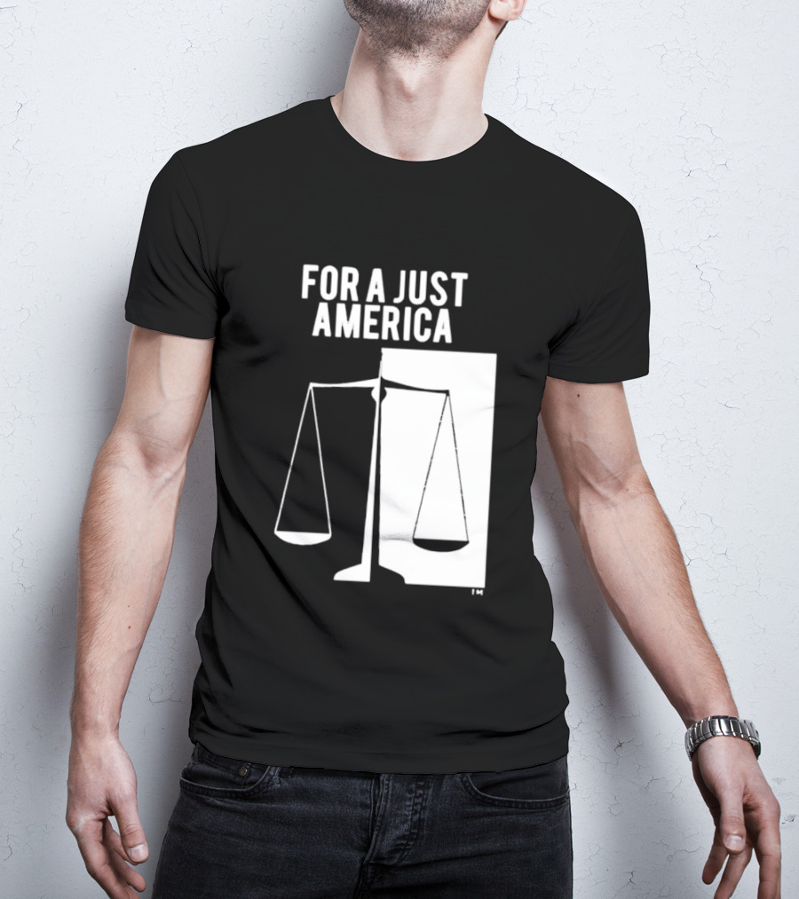 Resist For A Just America Scales Of Justice T-Shirt