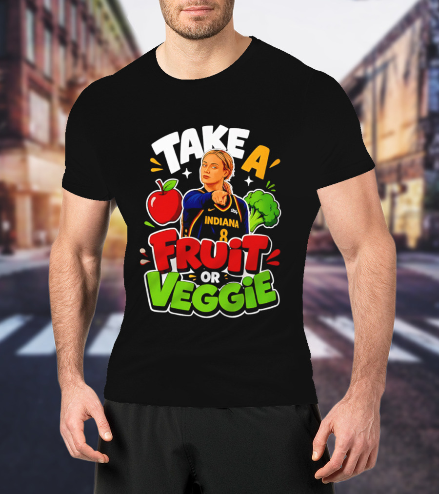 Take A Fruit Or Veggie Indiana 8 T-Shirt
