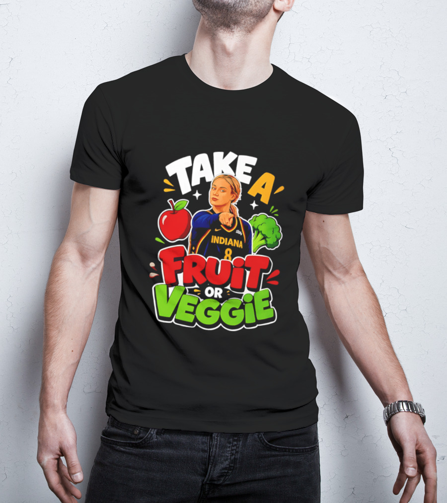 Take A Fruit Or Veggie Indiana 8 T-Shirt
