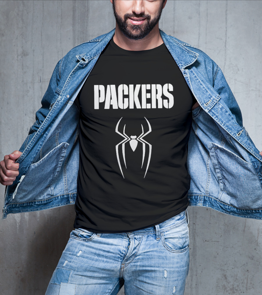 Spider Man Packers Brand New Day T-Shirt