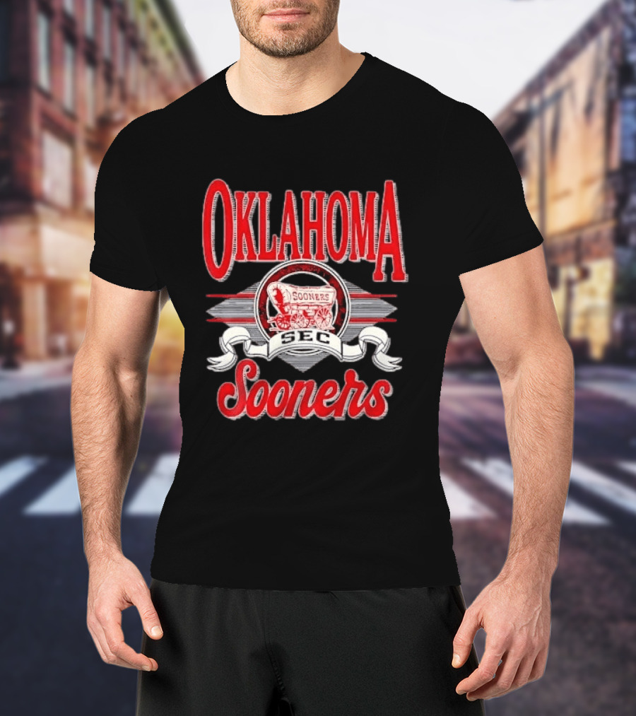 Oklahoma Sooners SEC Football Wagon T-Shirt