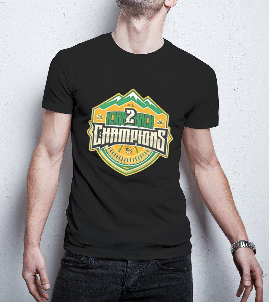 Utah Talons 2026 AUSBL Back 2 Back Champions T-Shirt