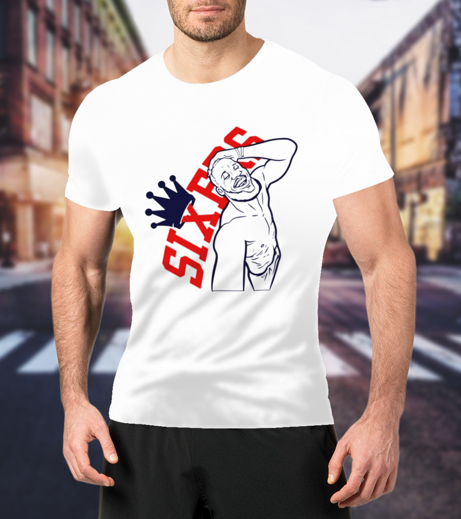 Philadelphia Sixers Crown LeBron James NBA T-Shirt