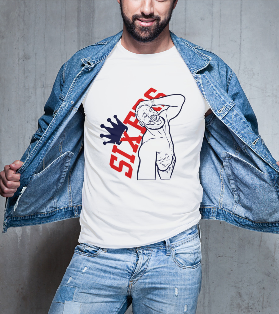 Philadelphia Sixers Crown LeBron James NBA T-Shirt