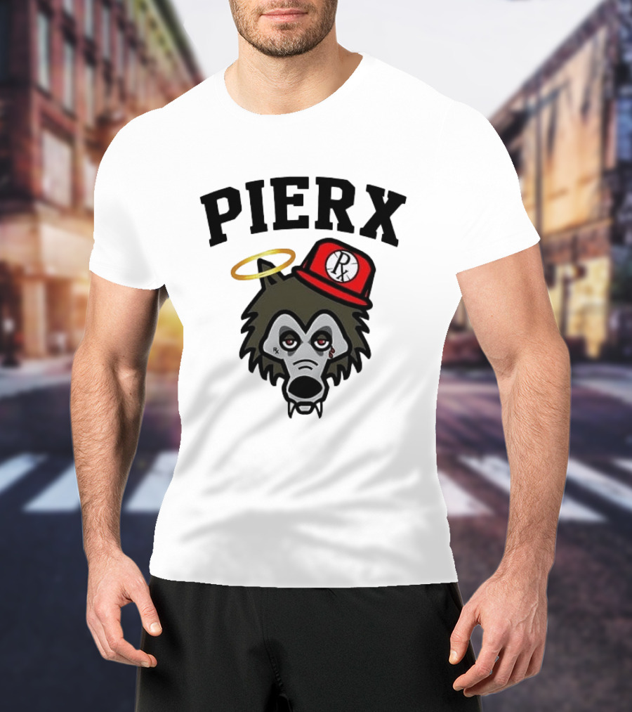 RX Wolf Pierx Halo Red Hat T-Shirt
