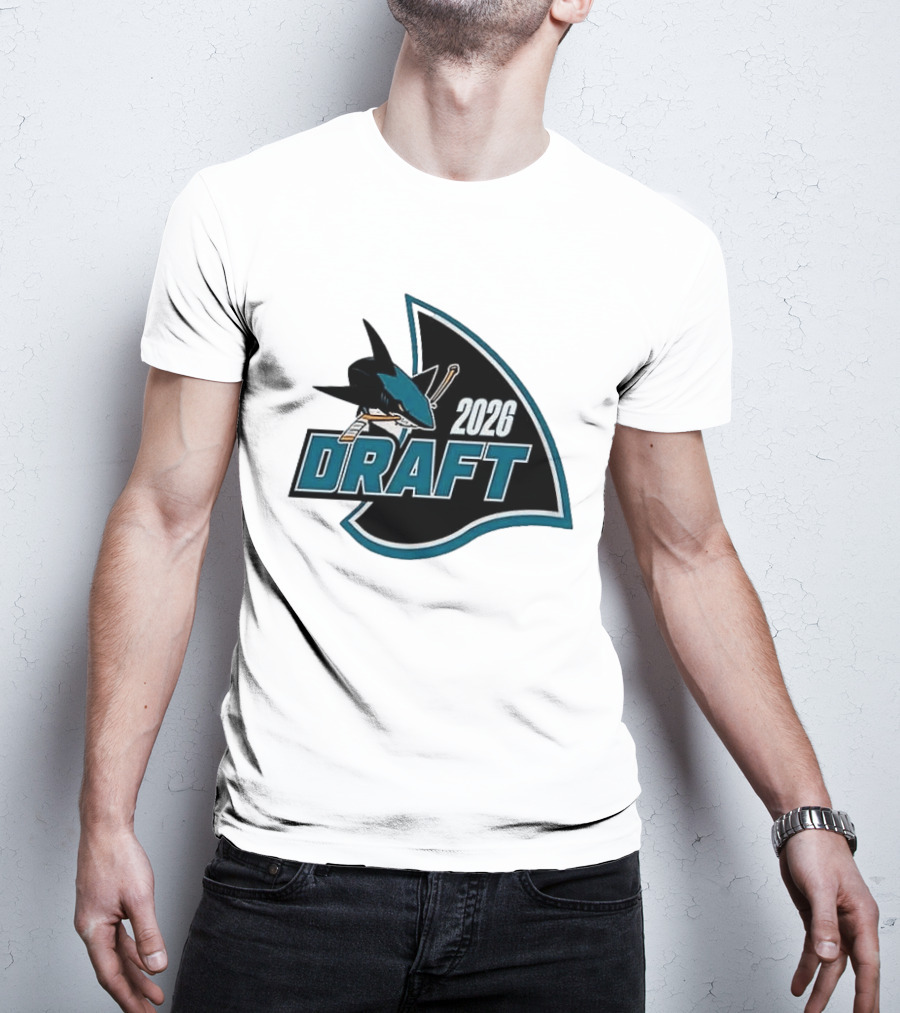 San Jose Sharks 2026 Draft Macklin Celebrini #71 T-Shirt