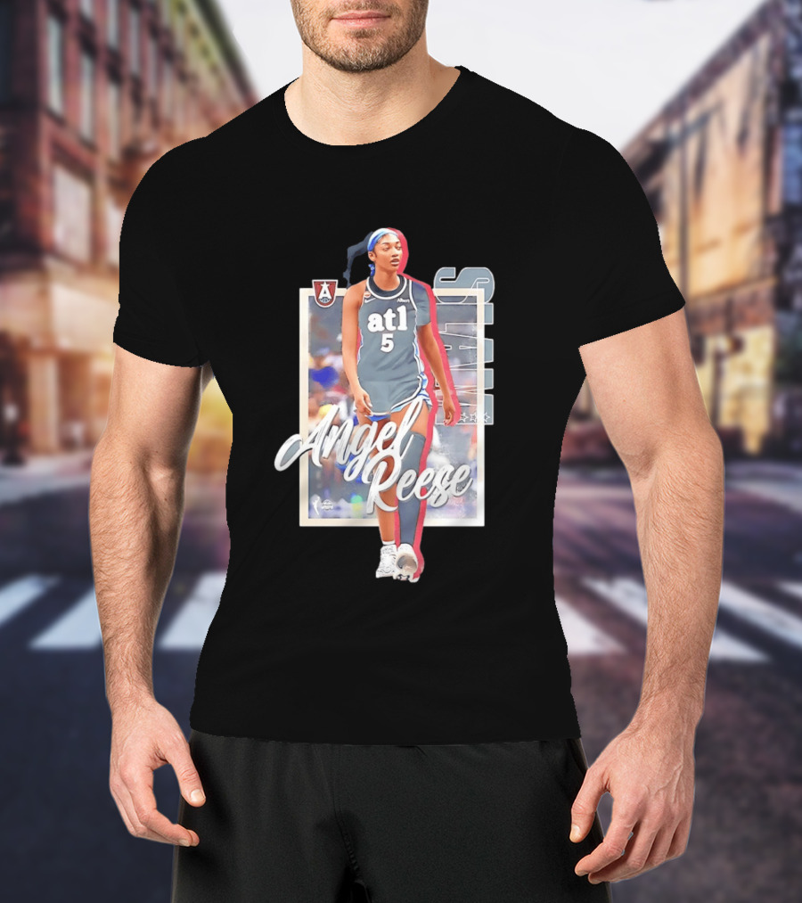 Angel Reese ATL 5 Atlanta Dream Player Slam T-Shirt