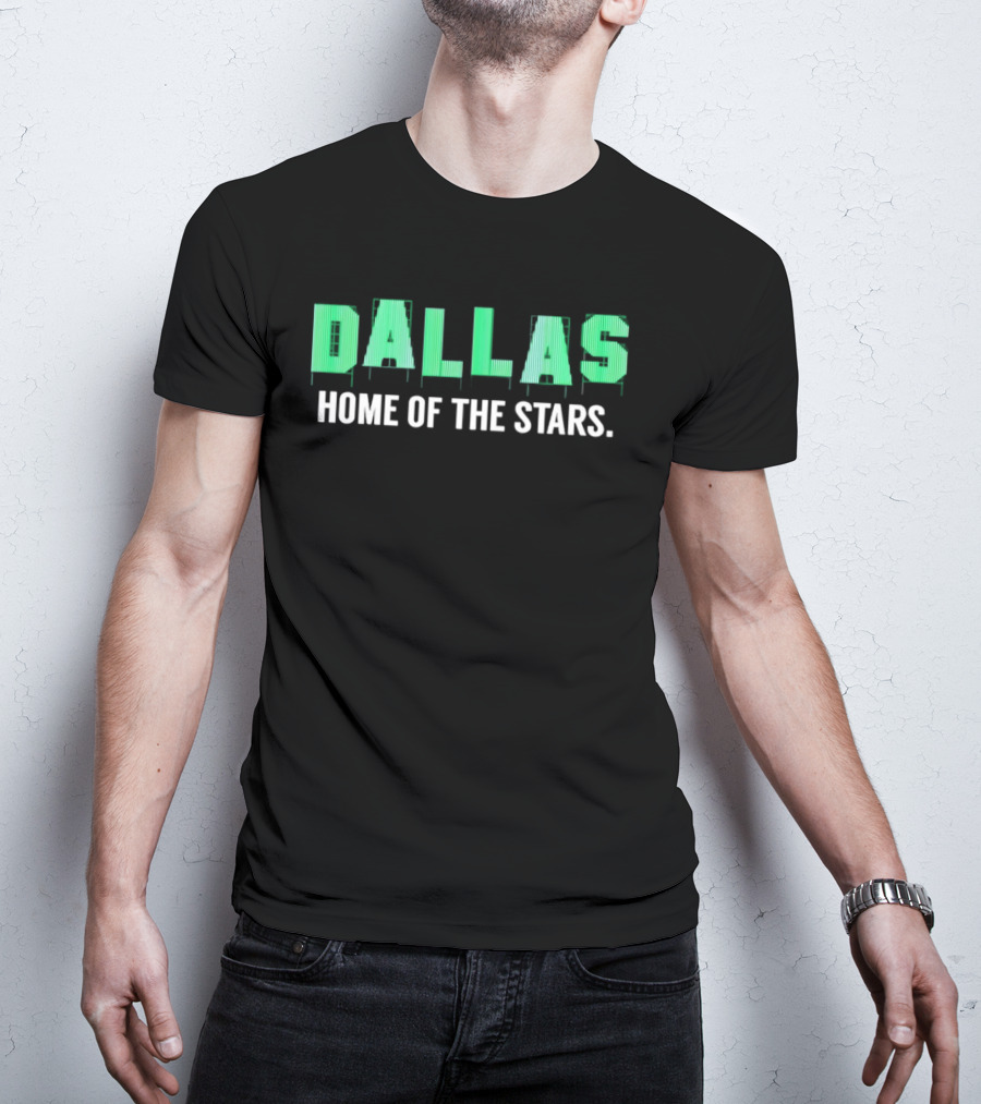 Dallas Home Of The Stars Texas Hockey T-Shirt