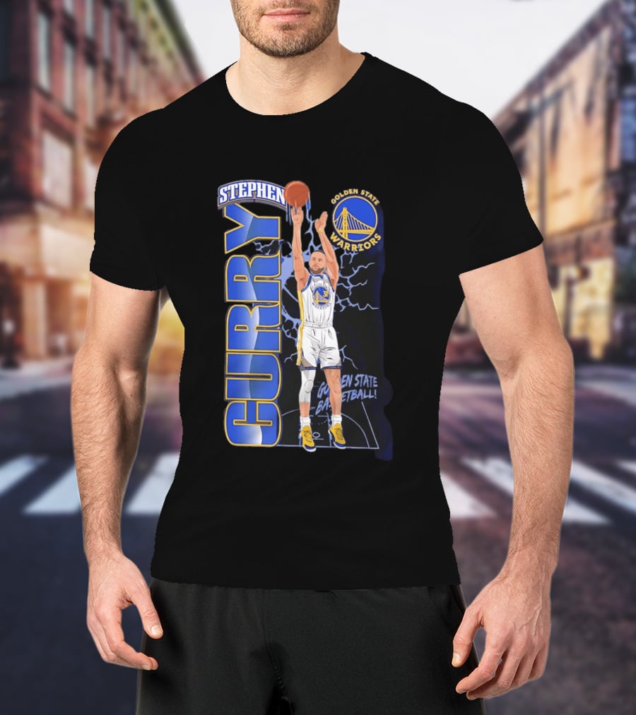 Stephen Curry Golden State Warriors Basketball Icon 2026 T-Shirt
