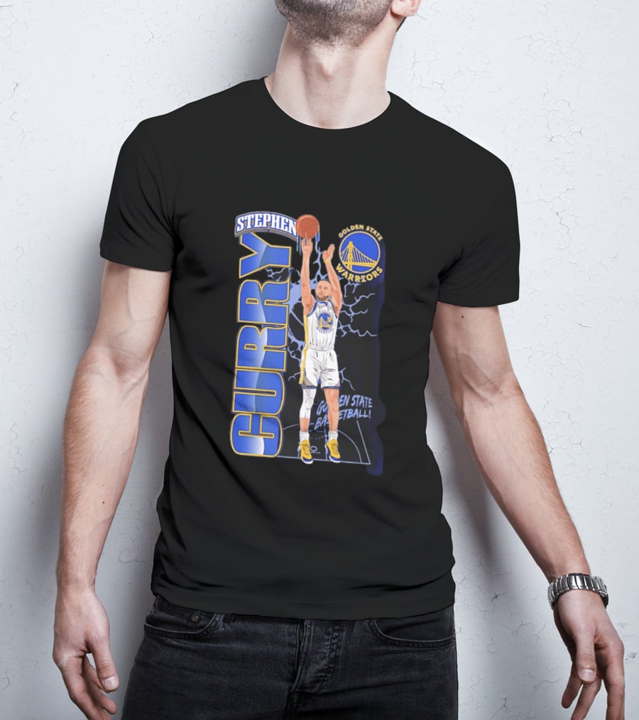 Stephen Curry Golden State Warriors Basketball Icon 2026 T-Shirt