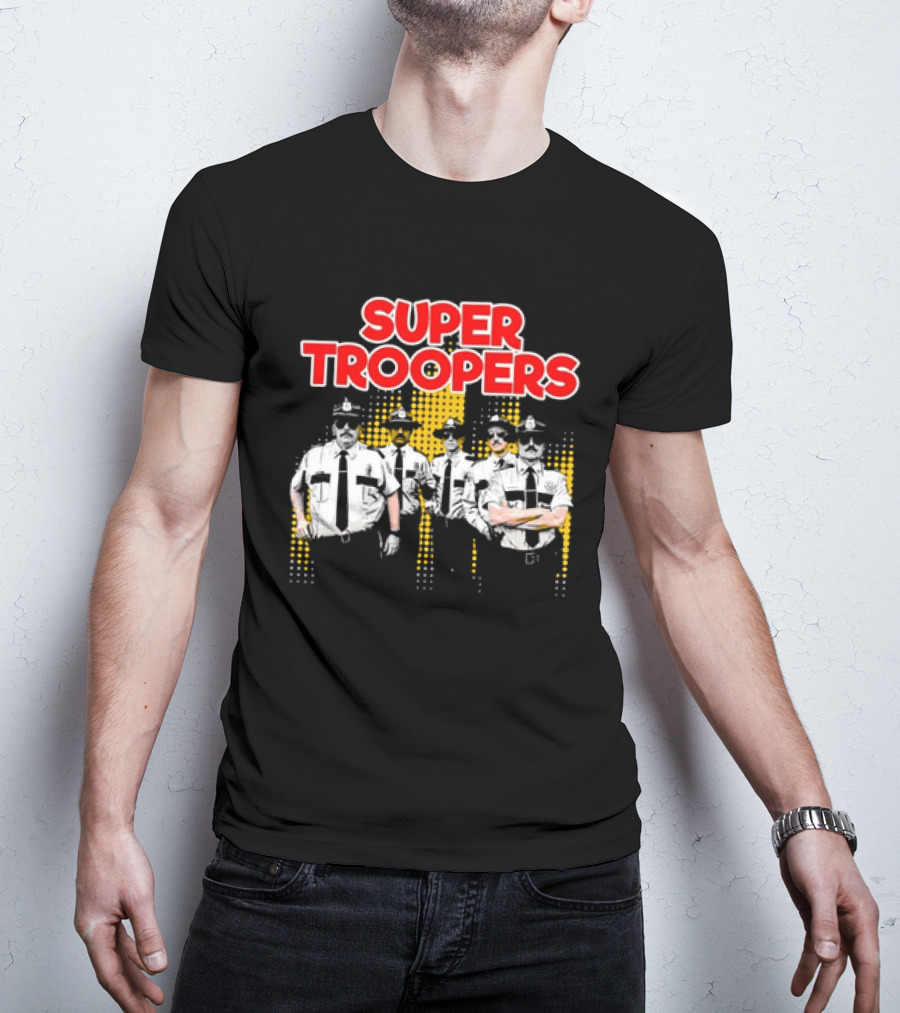 Super Troopers Comedy Movie Law Enforcement Team T-Shirt