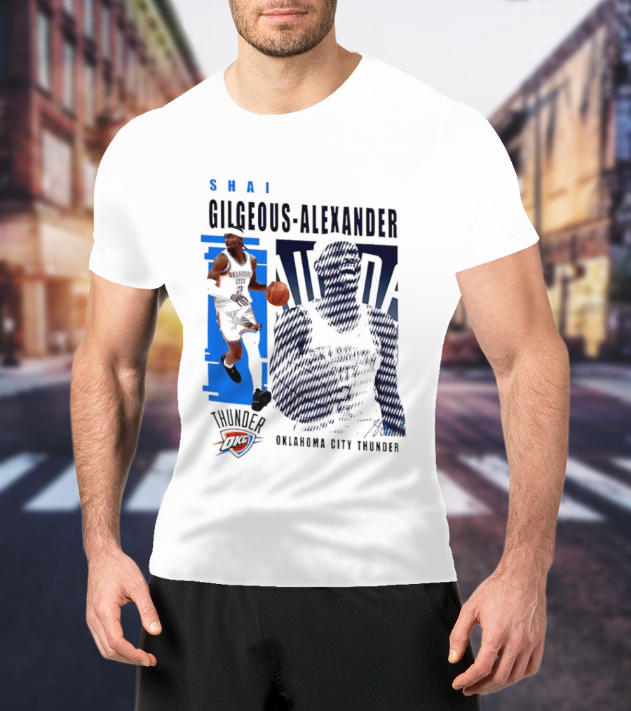 Shai Gilgeous Alexander Oklahoma City Thunder Basketball Highlights T-Shirt