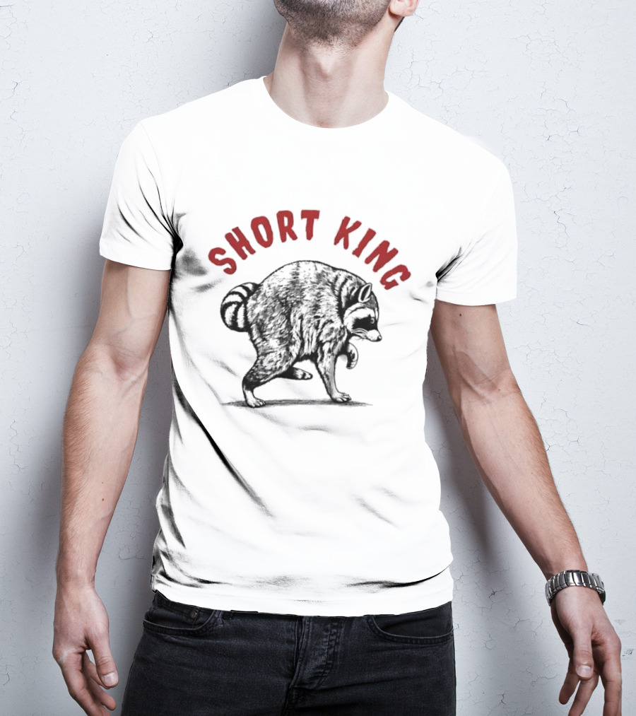 Short King Raccoon Strut T-Shirt