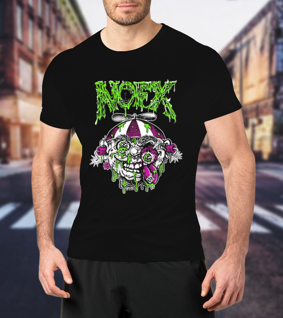 NOFX 2024 Slime Drenched Clown T-Shirt