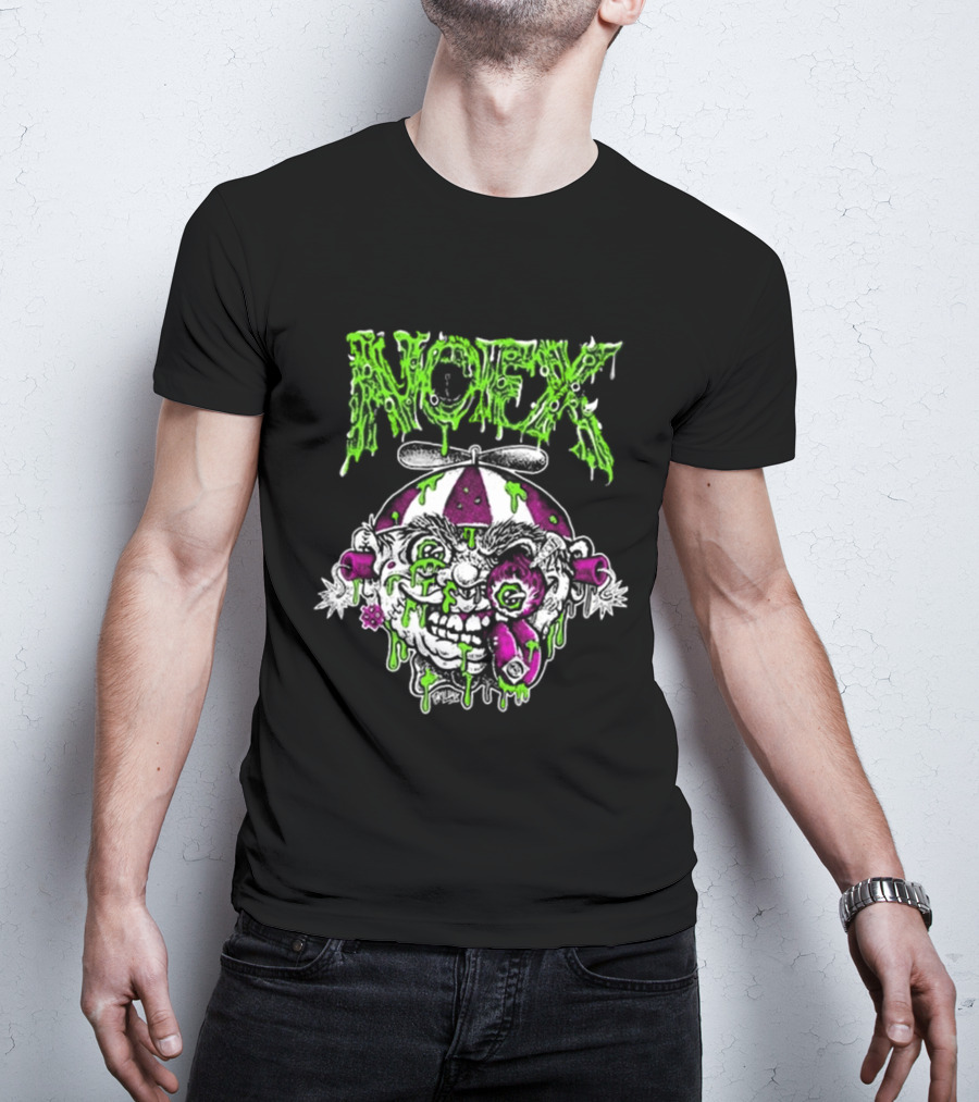 NOFX 2024 Slime Drenched Clown T-Shirt