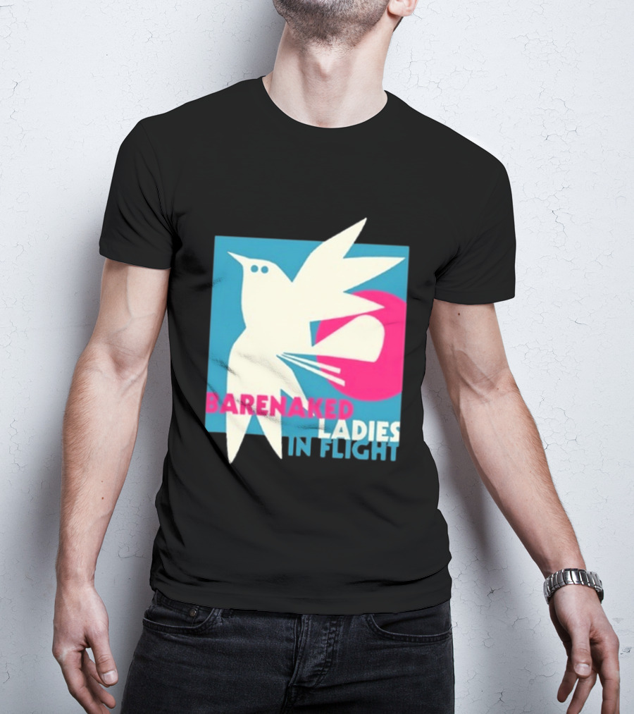 Barenaked Ladies In Flight Bird Tour 2024 Art Vintage Concert T-Shirt