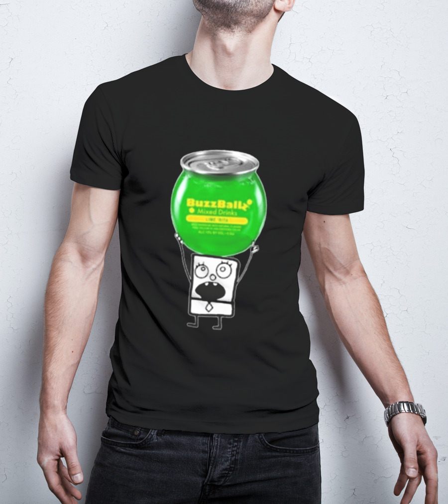 Doodlebob Lime Rita Buzzball Mixed Drinks T-Shirt