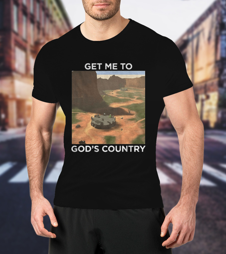 Get Me To God's Country Multiplayer Maps T-Shirt
