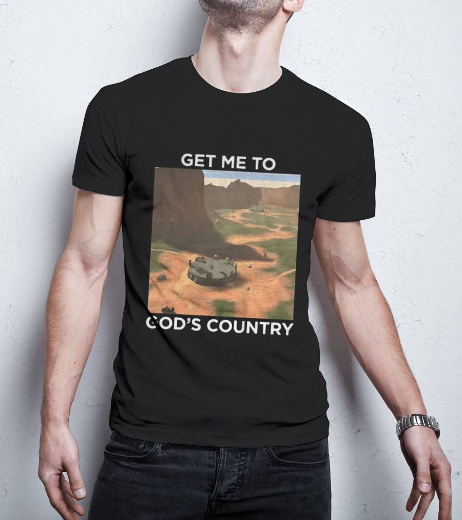 Get Me To God's Country Multiplayer Maps T-Shirt