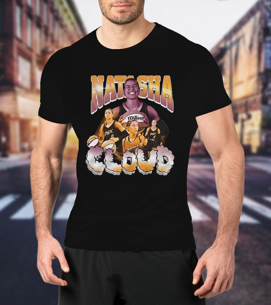 Natasha Cloud Phoenix Mercury WNBA Basketball Player T-Shirt