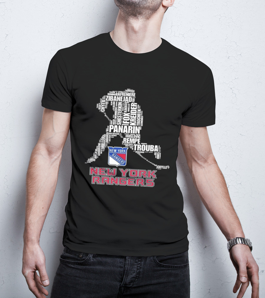New York Rangers Hockey 2024 Panarin Trouba T-Shirt