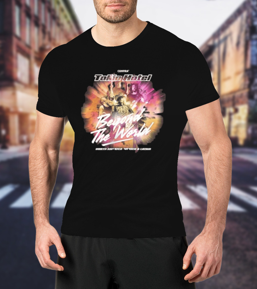 Tokio Hotel Beyond The World South America Mexico LATAM Tour 2024 T-Shirt