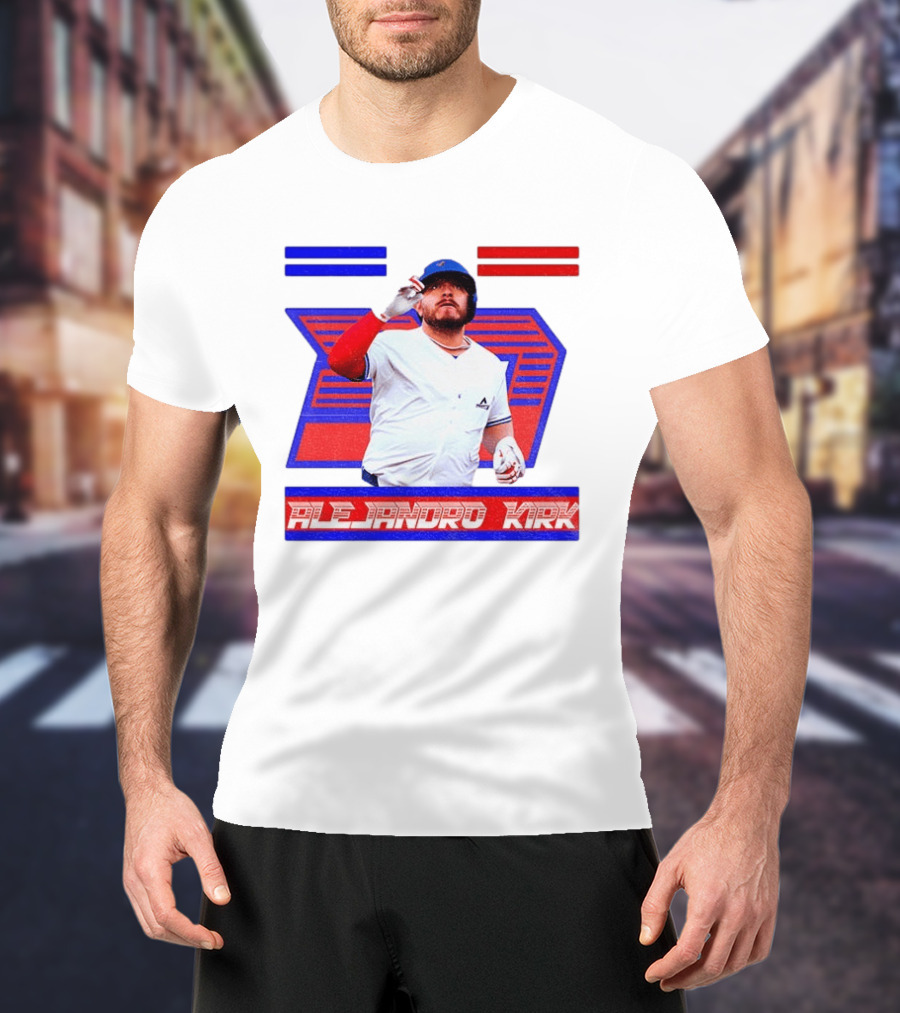 Alejandro Kirk Toronto Blue Jays 2025 MLB Player T-Shirt