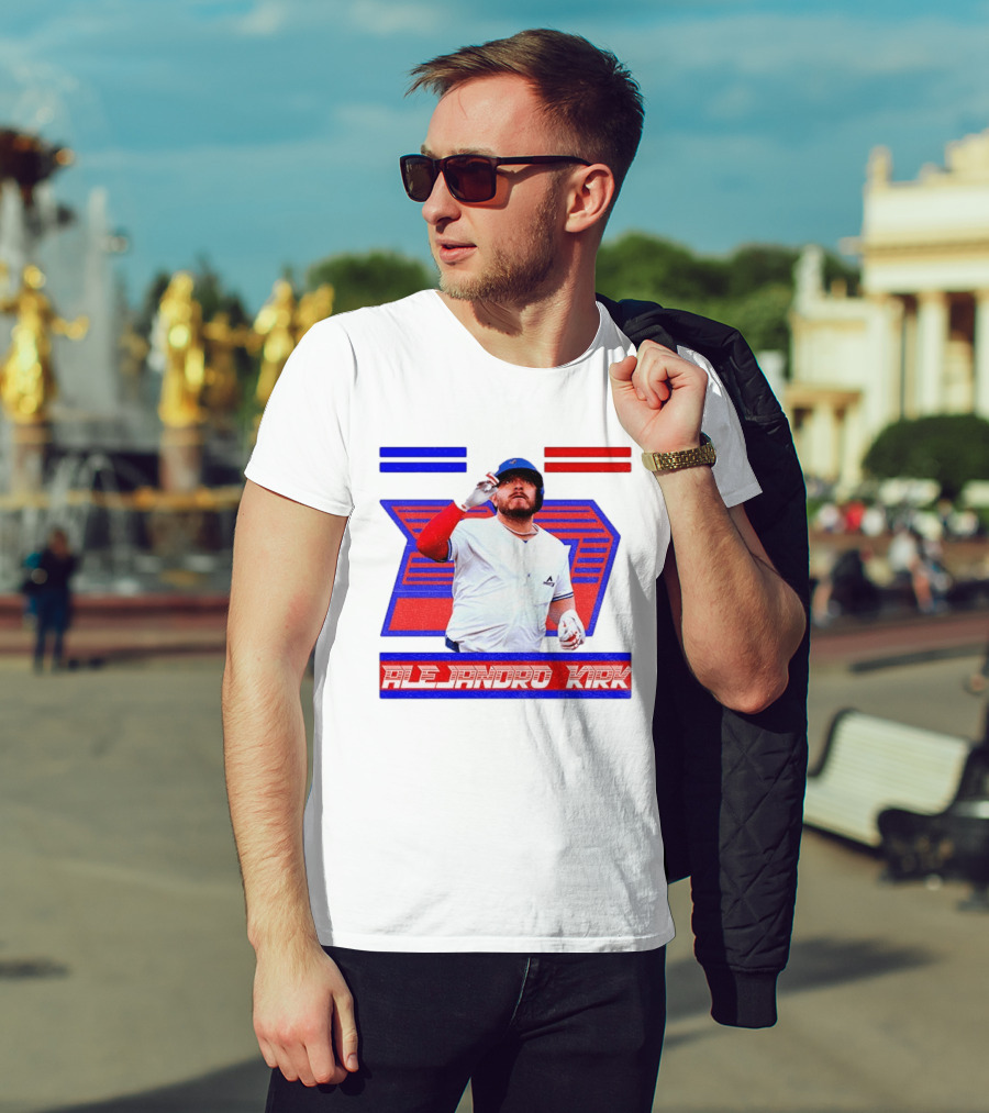Alejandro Kirk Toronto Blue Jays 2025 MLB Player T-Shirt