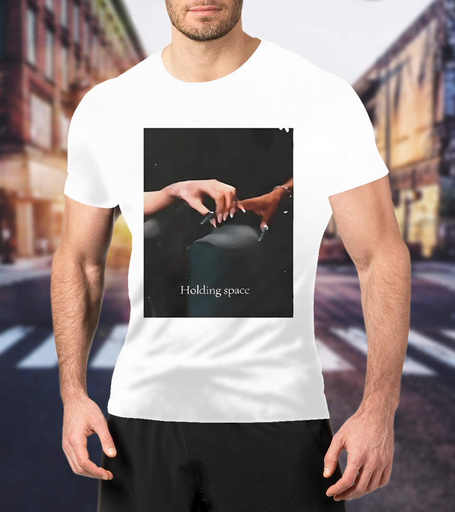 Ariana Cynthia Holding Space Wicked Finger Connection T-Shirt