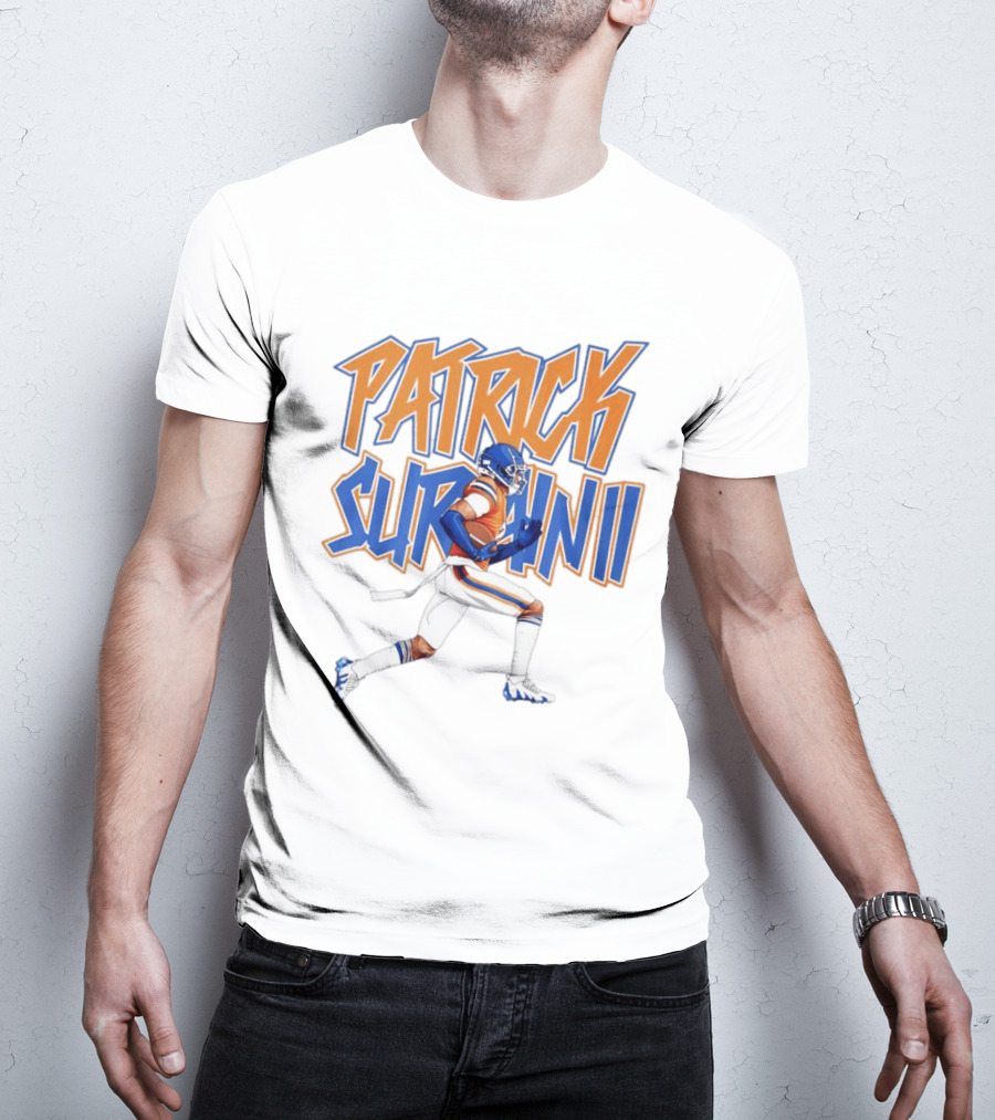 Patrick Surain II Denver Broncos Football T-Shirt