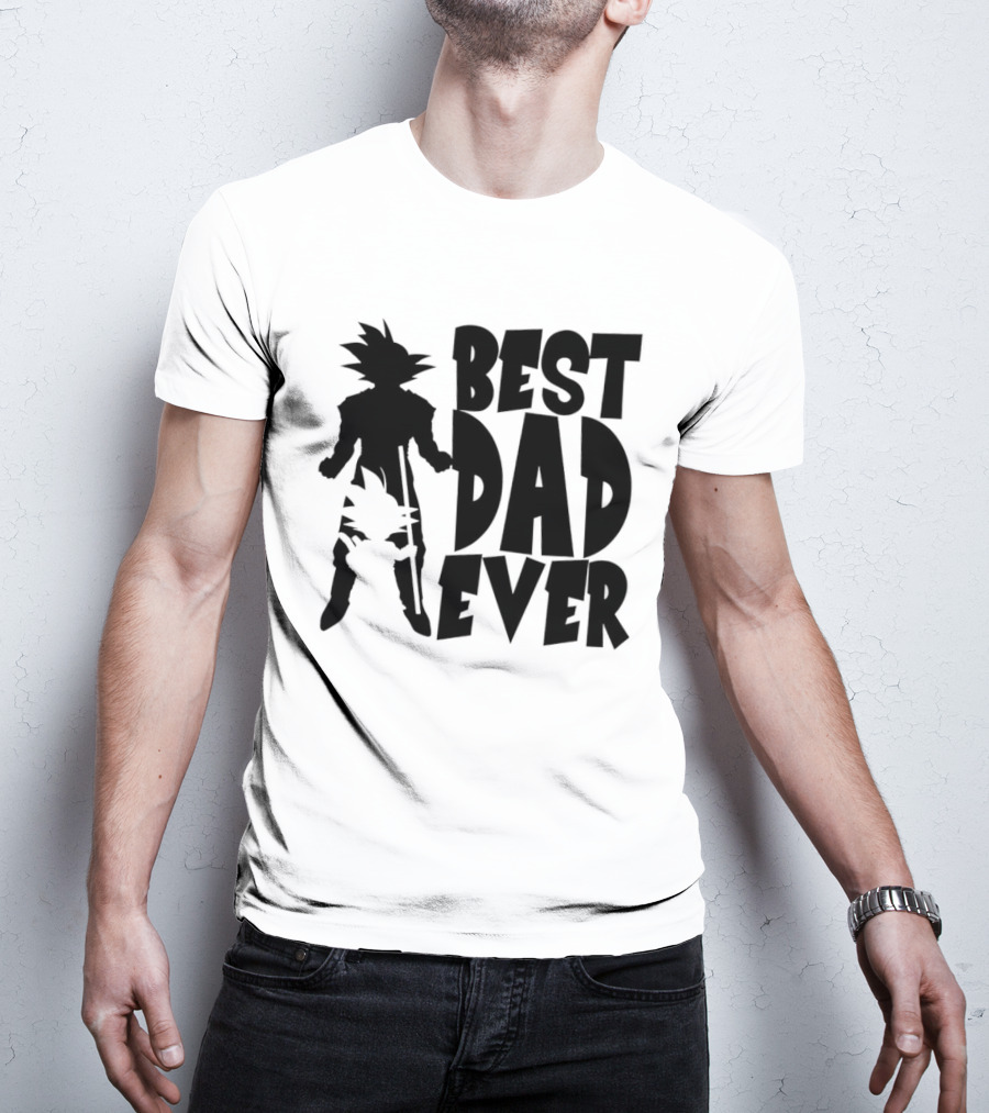 Best Dad Ever Goku Dragon Ball T-Shirt