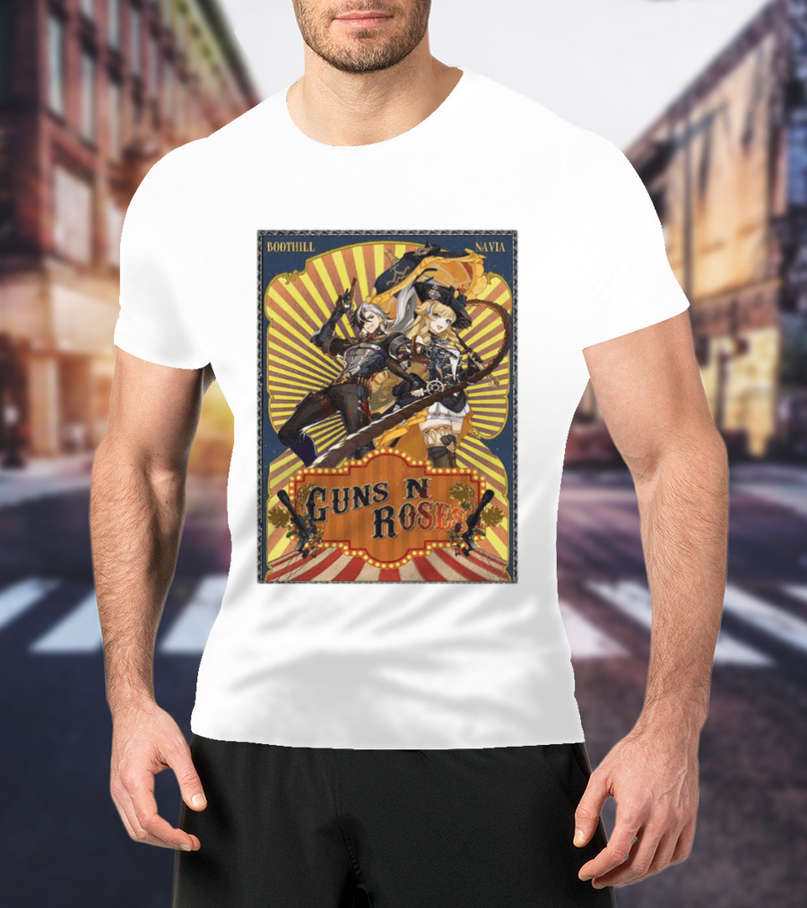 Guns N Roses Navia Boothill Style Concept T-Shirt
