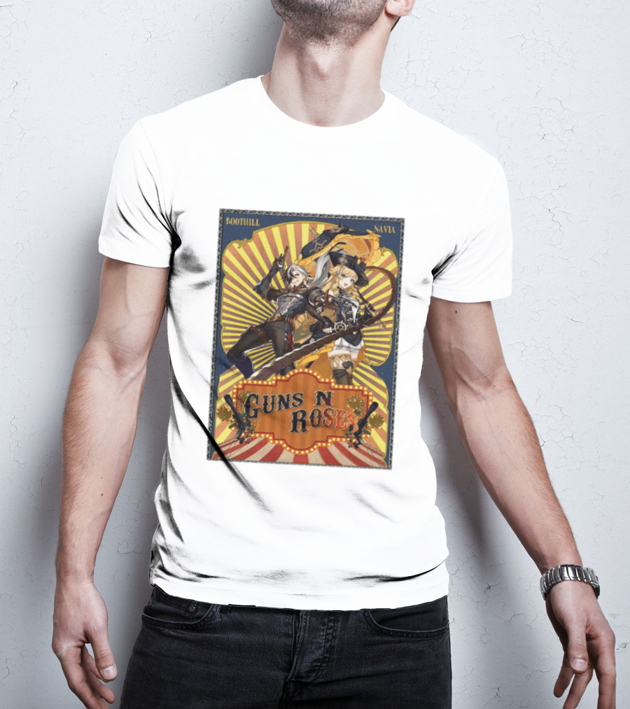 Guns N Roses Navia Boothill Style Concept T-Shirt