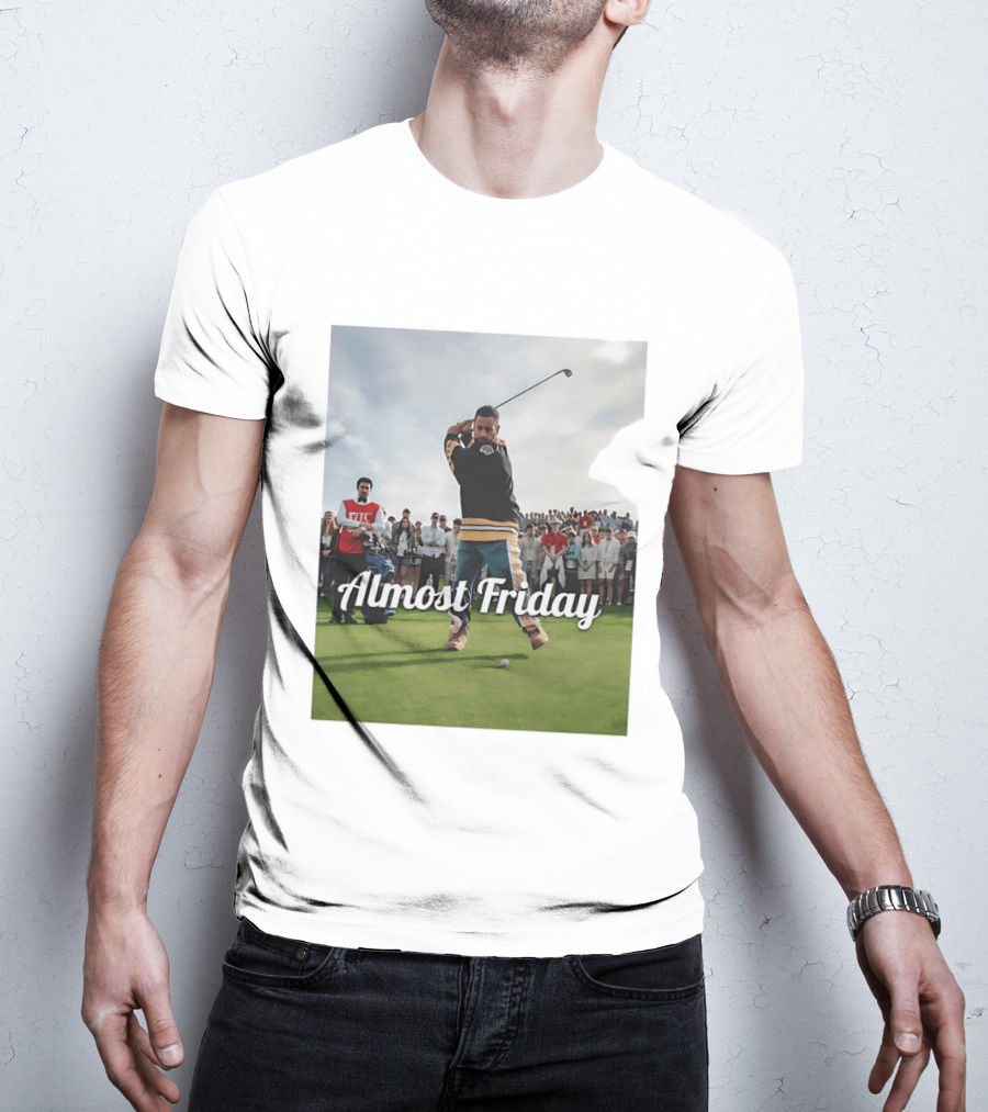 Happy Gilmore Almost Friday Hockey Golf Scene T-Shirt