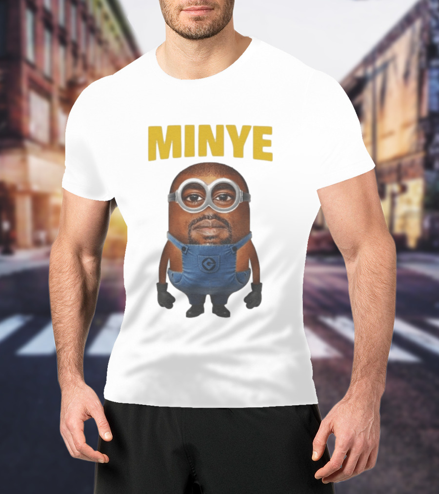 Minye Kanye Fusion Character Minion T-Shirt