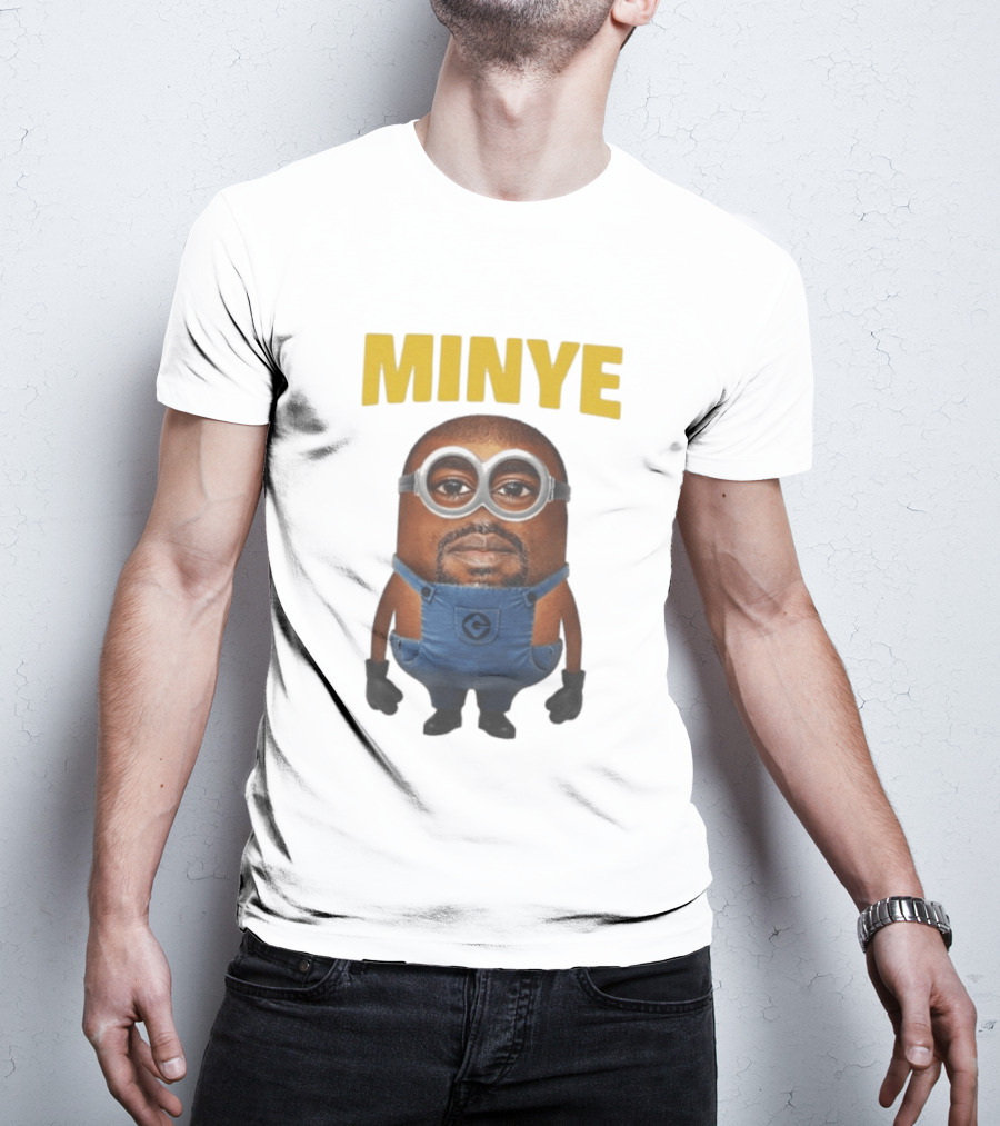 Minye Kanye Fusion Character Minion T-Shirt