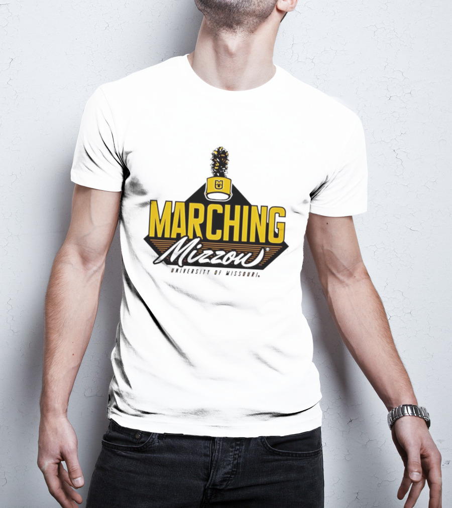 Marching Mizzou University Of Missouri Oval Tiger Head 2024 T-Shirt
