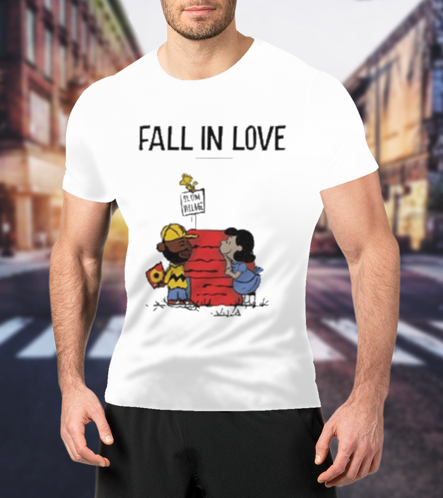 Fall In Love J Dilla Slum Village Lucy Peanuts T-Shirt