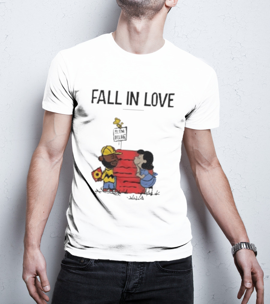 Fall In Love J Dilla Slum Village Lucy Peanuts T-Shirt
