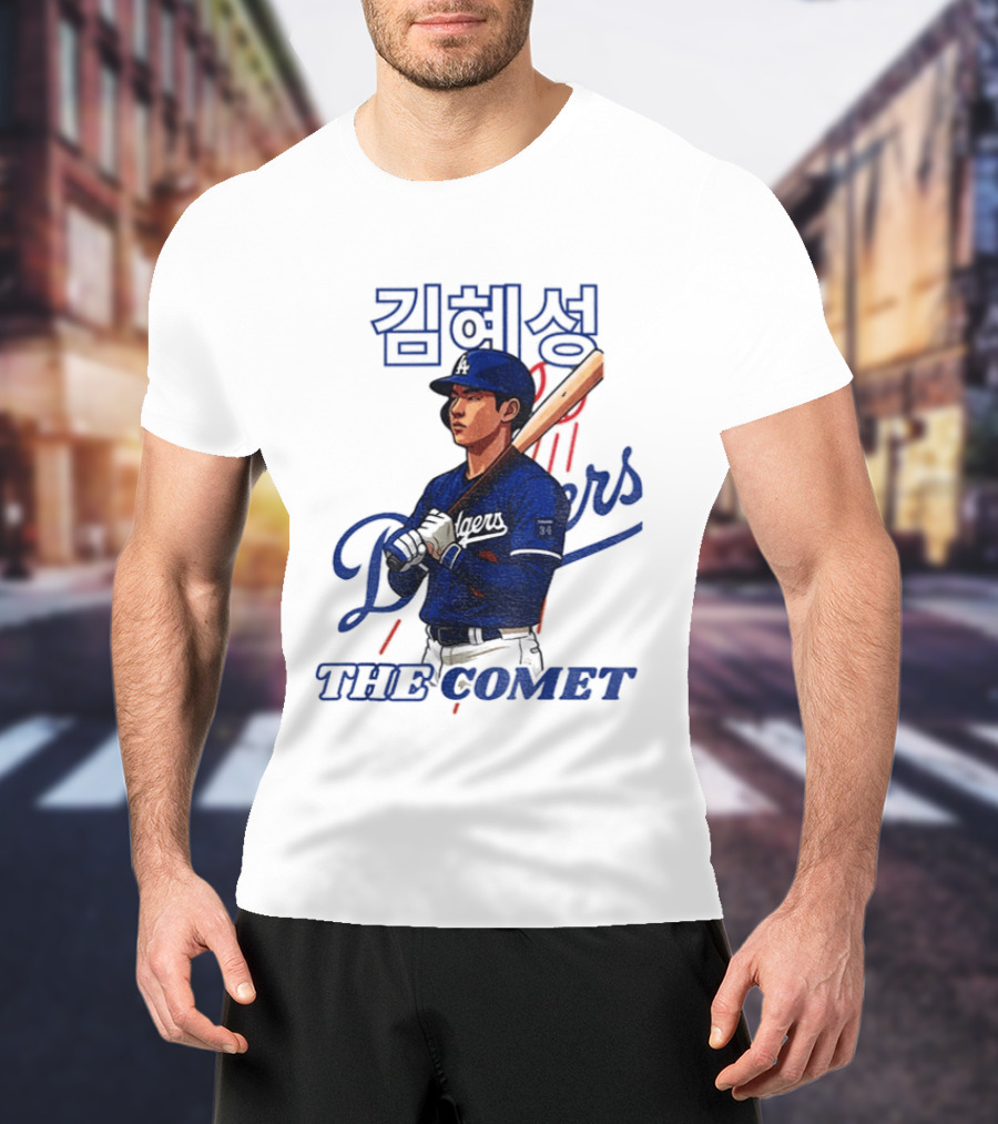 Kim Hye Seong Dodgers Baseball The Comet T-Shirt