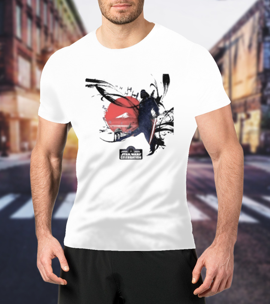 Star Wars Celebration Japan 2025 April 18 20 Darth Vader Samurai Sunburst T-Shirt