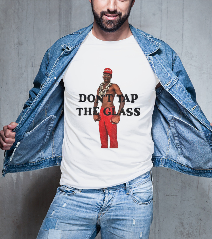 Tyler The Creator Don't Tap The Glass Red Pants Chain Glasses T-Shirt