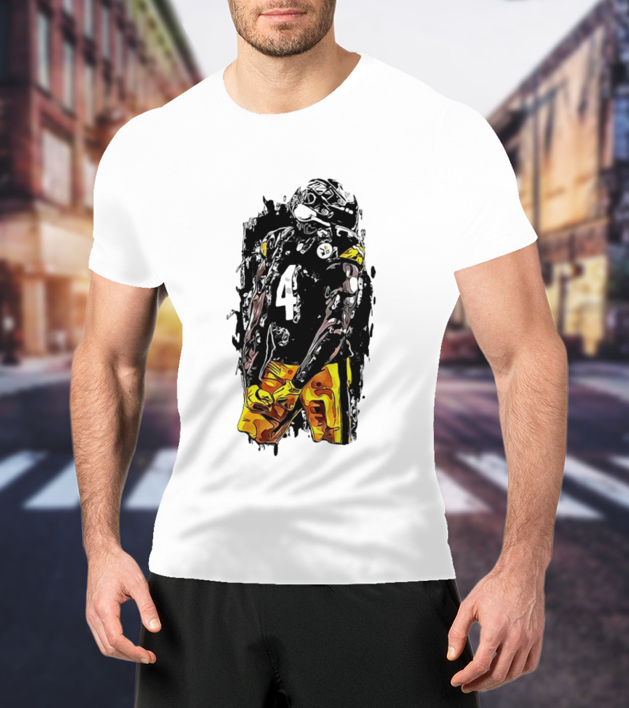 Zecharius Metcalf Metcalf Pittsburgh Steelers Black And Gold 4 DK T-Shirt