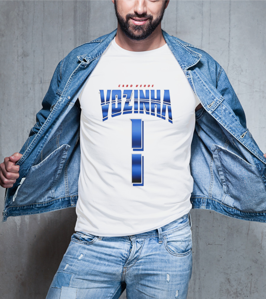 Vozinha Cabo Verde No 1 Number T-Shirt