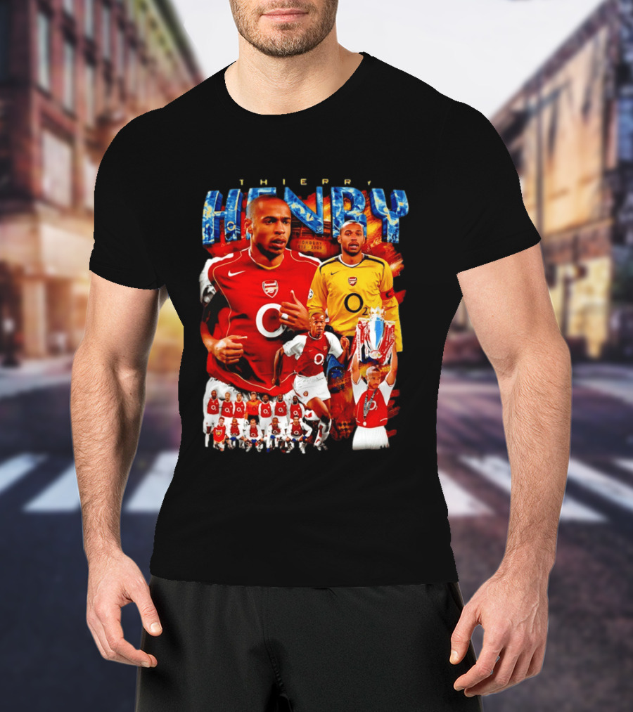 Thierry Henry Arsenal Highbury Legends Collection 1999 2006 T-Shirt
