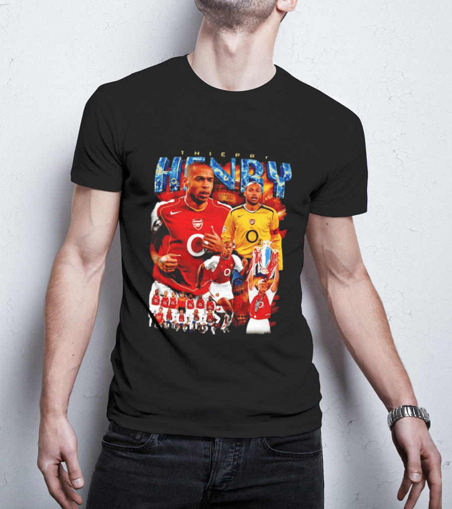 Thierry Henry Arsenal Highbury Legends Collection 1999 2006 T-Shirt